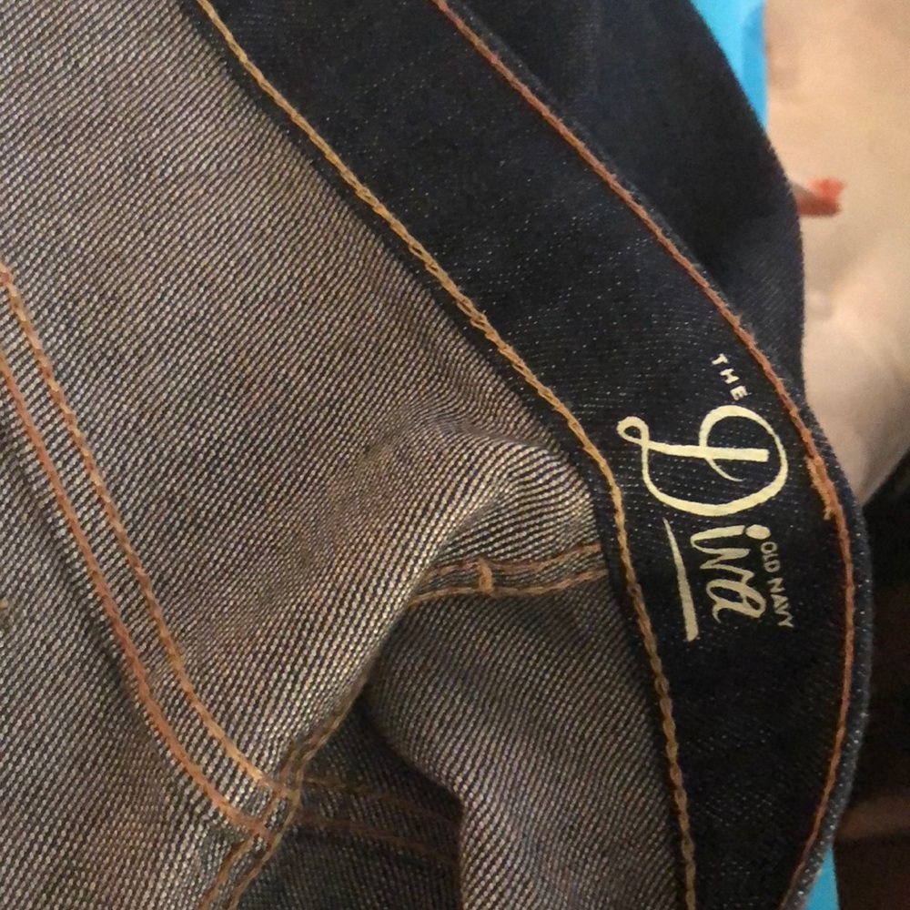 Dark blue jeans- Old Navy “ Diva” Bootcut